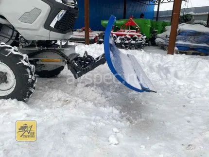 Отвал для уборки снега на ременные трактора