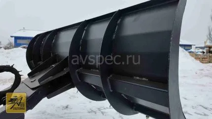 Отвал для уборки снега на ременные трактора усиленный